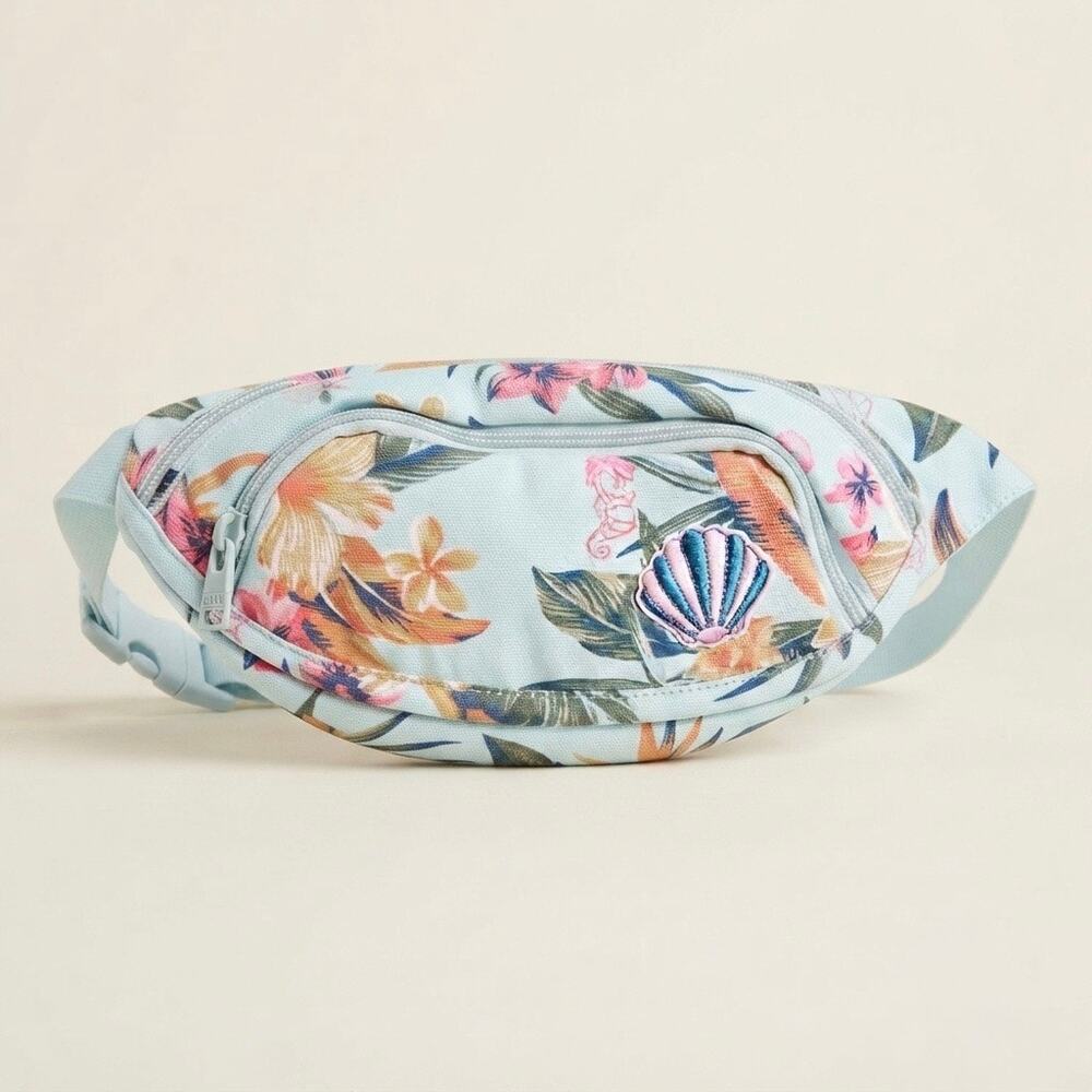 Disney x Roxy Girl The Little Mermaid Fanny Pack – Tropical Floral Belt Bag